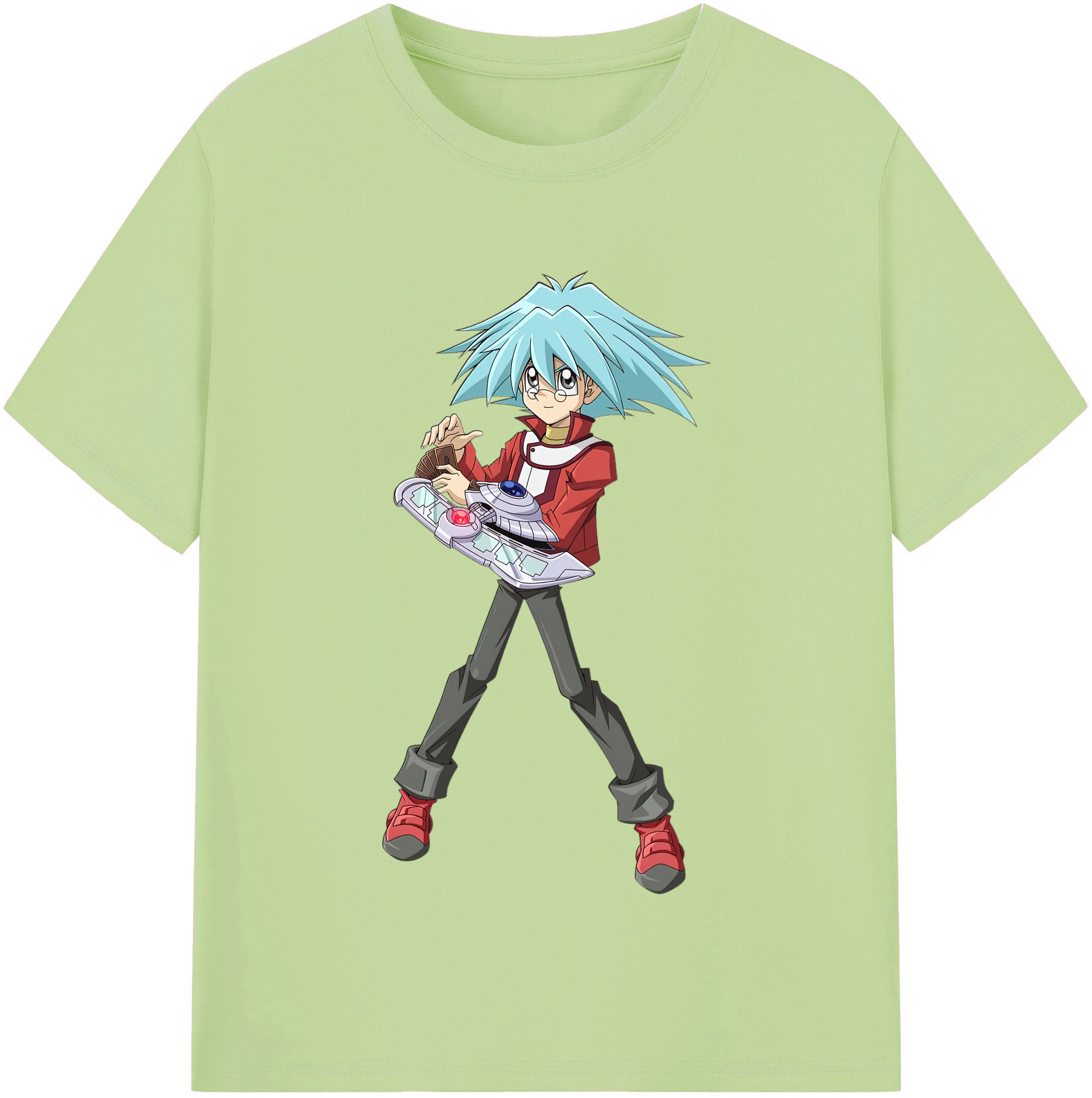 （画像用） 遊☆戯☆王 Yu-Gi-Oh! 綿100％半袖Tシャツ（フロントプリント）